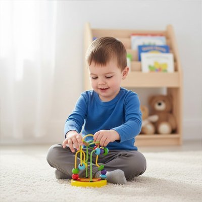 Boulier en bois | Apprentissage ludique - Bb escargot