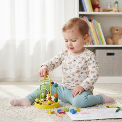 Boulier en bois | Apprentissage ludique - Bb escargot
