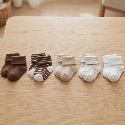 Chaussette pour bébé | Douce Confort - Bb escargot