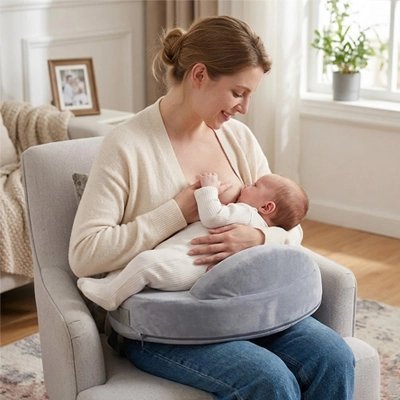 Coussin d'allaitement | Ergonomique - Bb escargot
