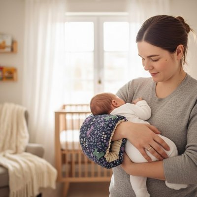 Coussin d'allaitement pour le bras | Ergonomique - Bb escargot