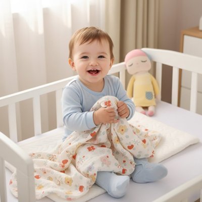Couverture bébé | Douce et Chaude - Bb escargot