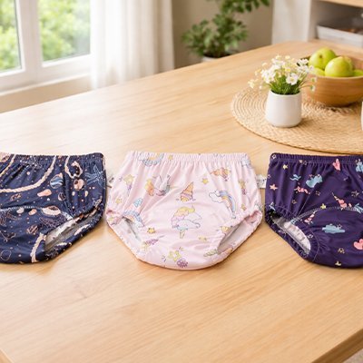 Culotte d'apprentissage | Confort Étanche - Bb escargot