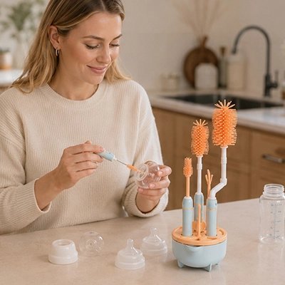 Goupillon biberon | Nettoyage Parfait - Bb escargot