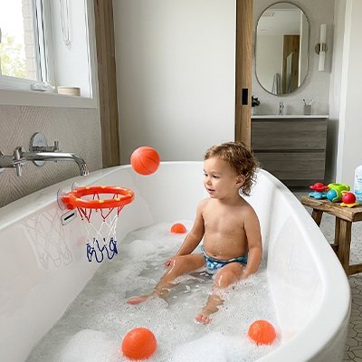 Jouet baignoire pour bébé | Éveil Aquatique - Bb escargot