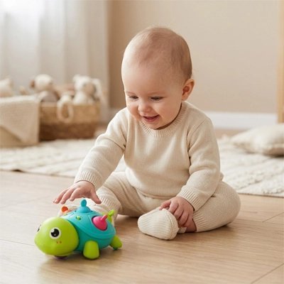 Jouet bébé | Évolutif Sensoriel - Bb escargot