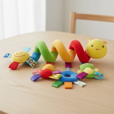 Jouet éveil bébé | Éducatif et Coloré - Bb escargot