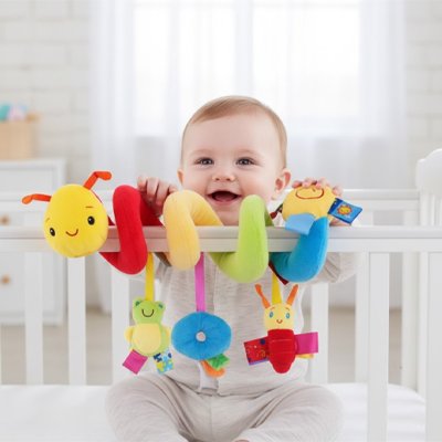 Jouet éveil bébé | Éducatif et Coloré - Bb escargot