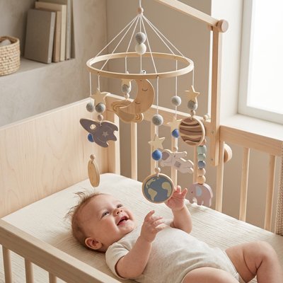 Mobile bébé | Éveil Musical - Bb escargot
