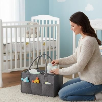 Panier rangement bebe 