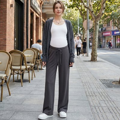 Pantalon grossesse | Confort Élégant - Bb escargot