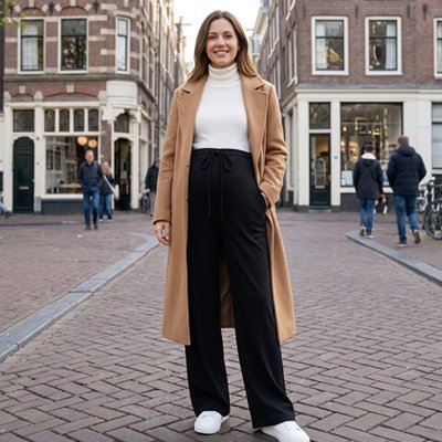 Pantalon grossesse | Confort Élégant - Bb escargot