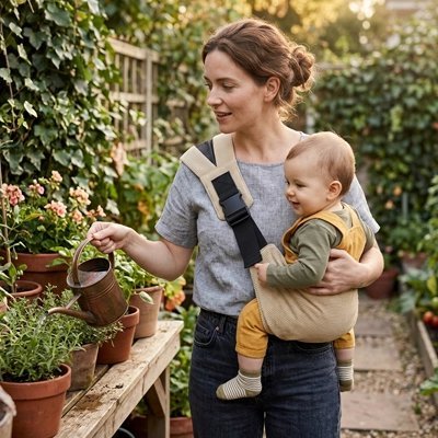 Porte bébé | Ergonomique - Bb escargot