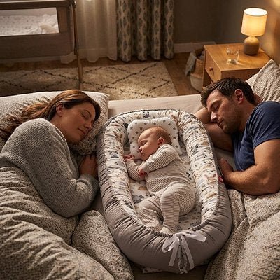 Réducteur de lit pour bébé | Cocooning - Bb escargot