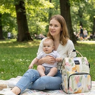 Sac à langer bébé | Multipoches - Bb escargot
