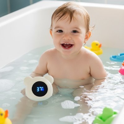 Thermomètre de bain | Précision Sécurité - Bb escargot