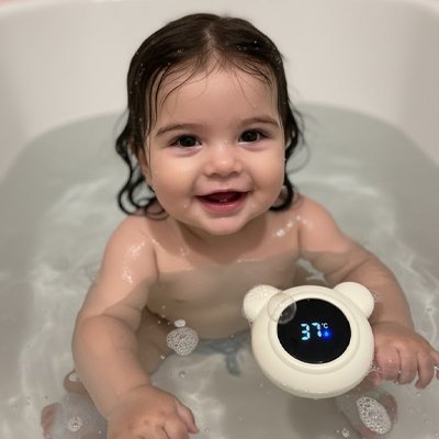 Thermomètre de bain | Précision Sécurité - Bb escargot
