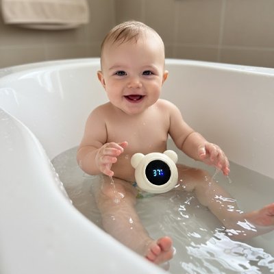 Thermomètre de bain | Précision Sécurité - Bb escargot