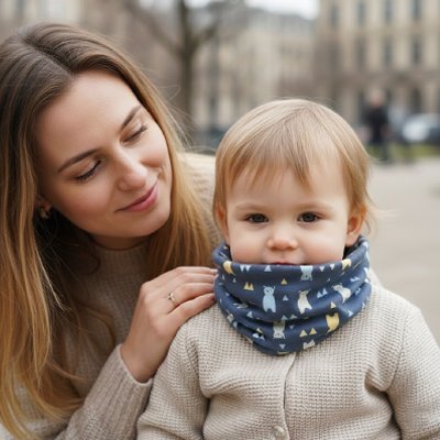 Tour de cou enfant | Doux et Chaud - Bb escargot