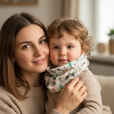 Tour de cou enfant | Doux et Chaud - Bb escargot