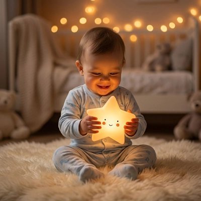 Veilleuse bébé | Lumière Douce - Bb escargot
