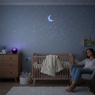 Veilleuse projection 