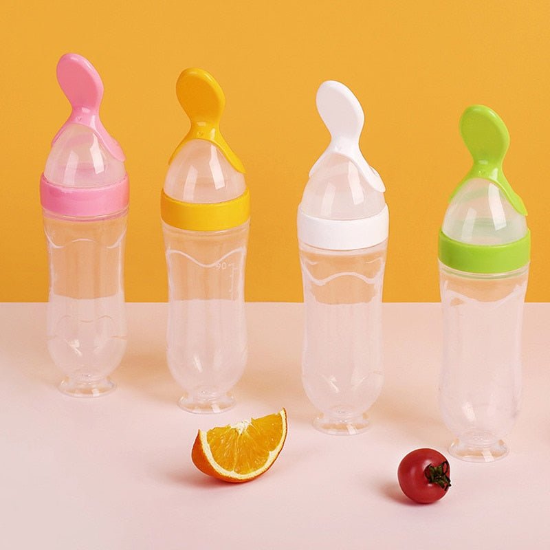 Biberon avec cuillère pour nouveau-né | EasyBottle™ - Bb escargot